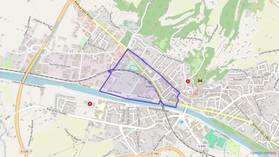 Appartement 80 m² trois pièces à vendre à Crest