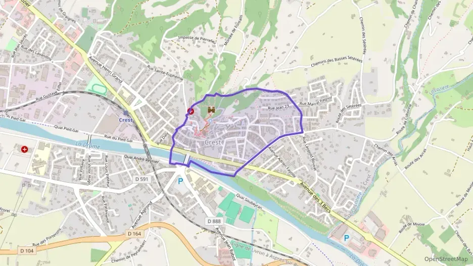 Appartement 85 m² quatre pièces à vendre à Crest Appartement 85 m² quatre pièces à vendre à Crest