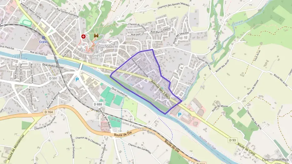 Appartement 71 m² trois pièces à vendre à Crest