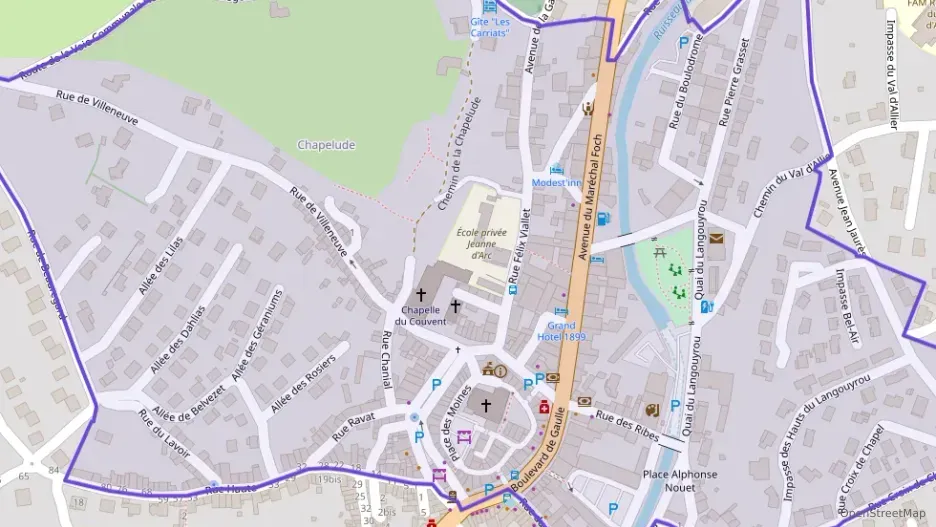 Appartement 90 m² quatre pièces à vendre à Langogne