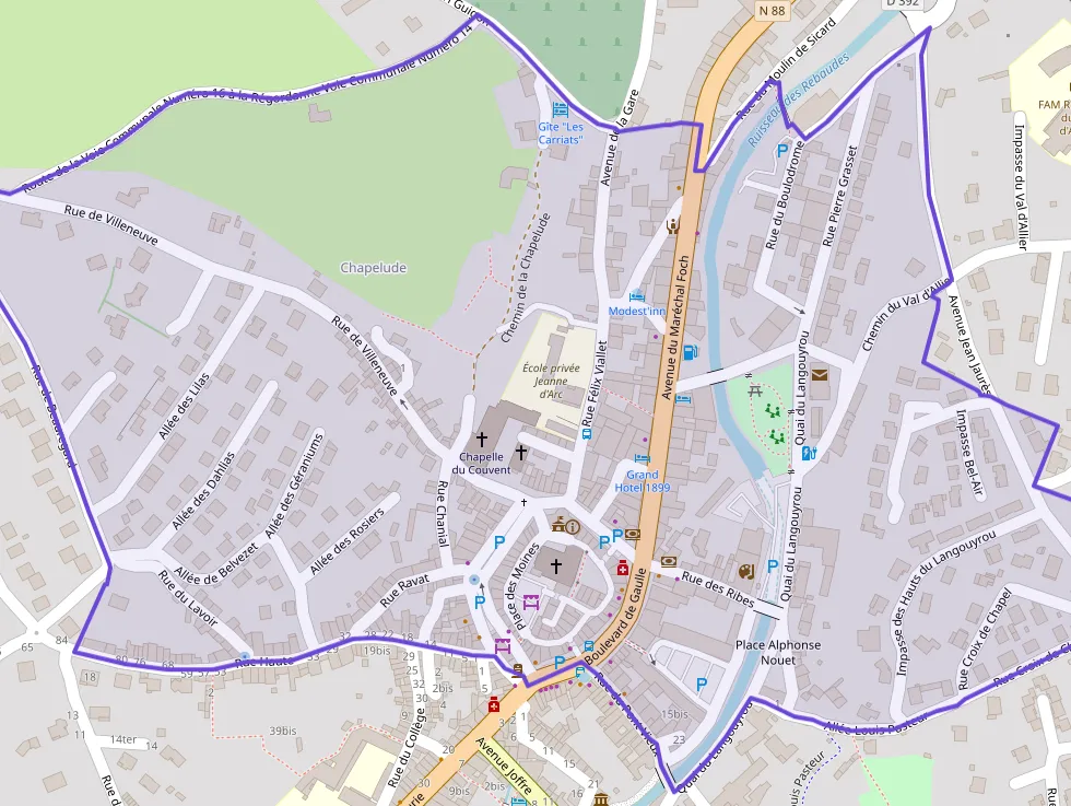 Appartement 40 m² trois pièces à vendre à Langogne