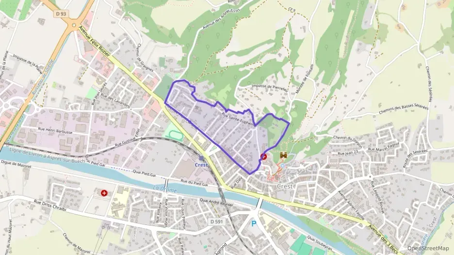 Appartement 73 m² trois pièces à vendre à Crest Appartement 73 m² trois pièces à vendre à Crest