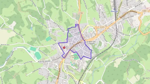 Appartement 38 m² une piece à vendre à Gourdon