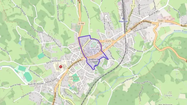 Appartement 41 m² deux pieces à vendre à Gourdon