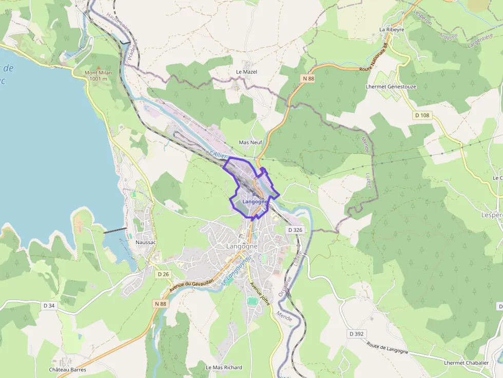 Appartement 81 m² quatre pièces à vendre à Langogne