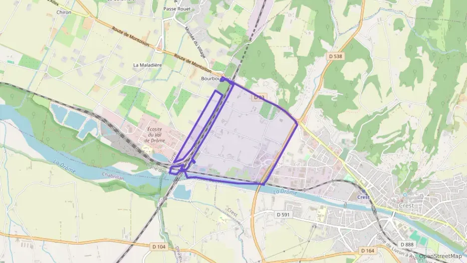 Appartement 105 m² quatre pièces à vendre à Crest Appartement 105 m² quatre pièces à vendre à Crest