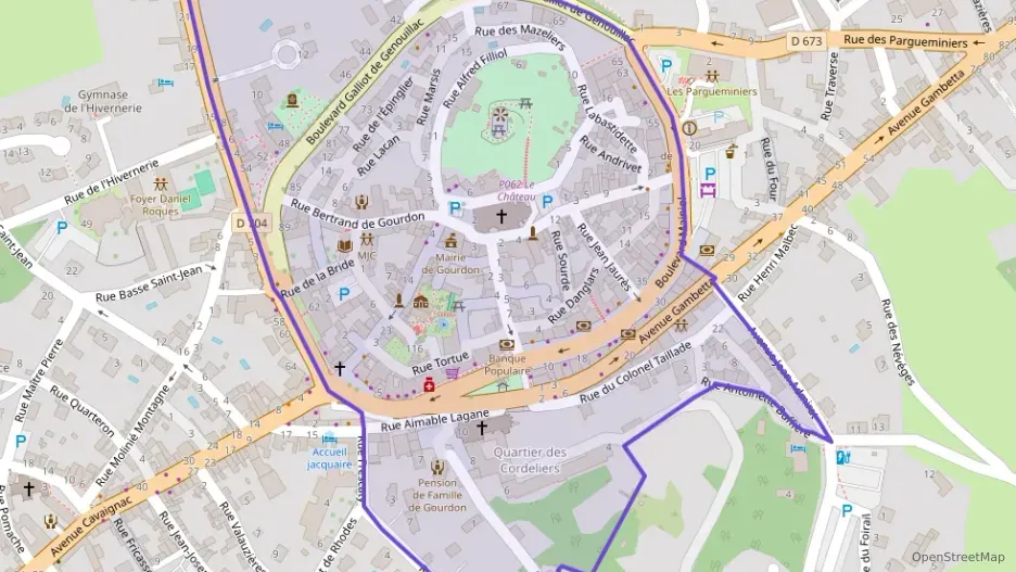 Appartement 72 m² trois pièces à vendre à Gourdon