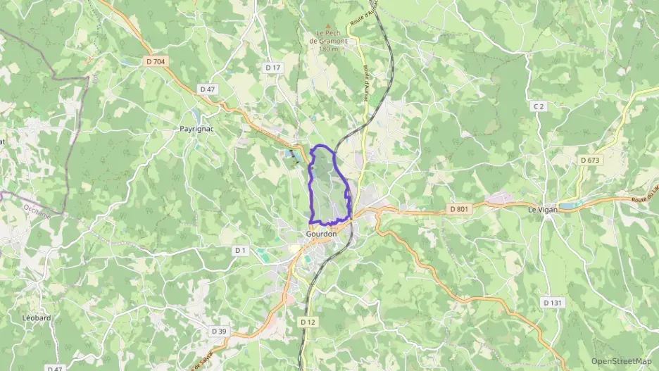 Appartement 64 m² quatre pièces à vendre à Gourdon