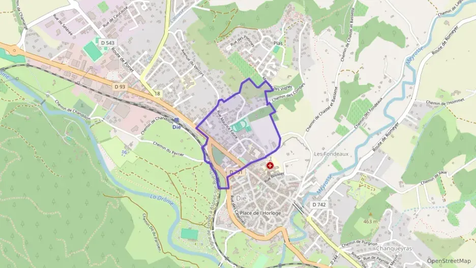 Appartement 81 m² trois pièces à vendre à Die Appartement 81 m² trois pièces à vendre à Die