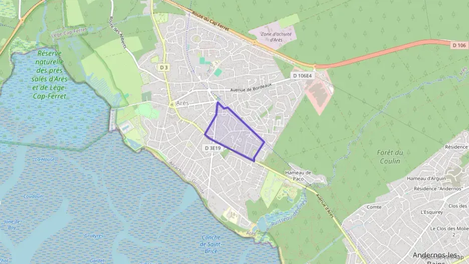 Appartement 47 m² trois pièces à vendre à Arès