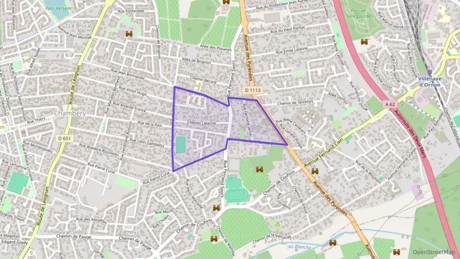 Appartement 38 m² deux pieces à vendre à Villenave-d`Ornon