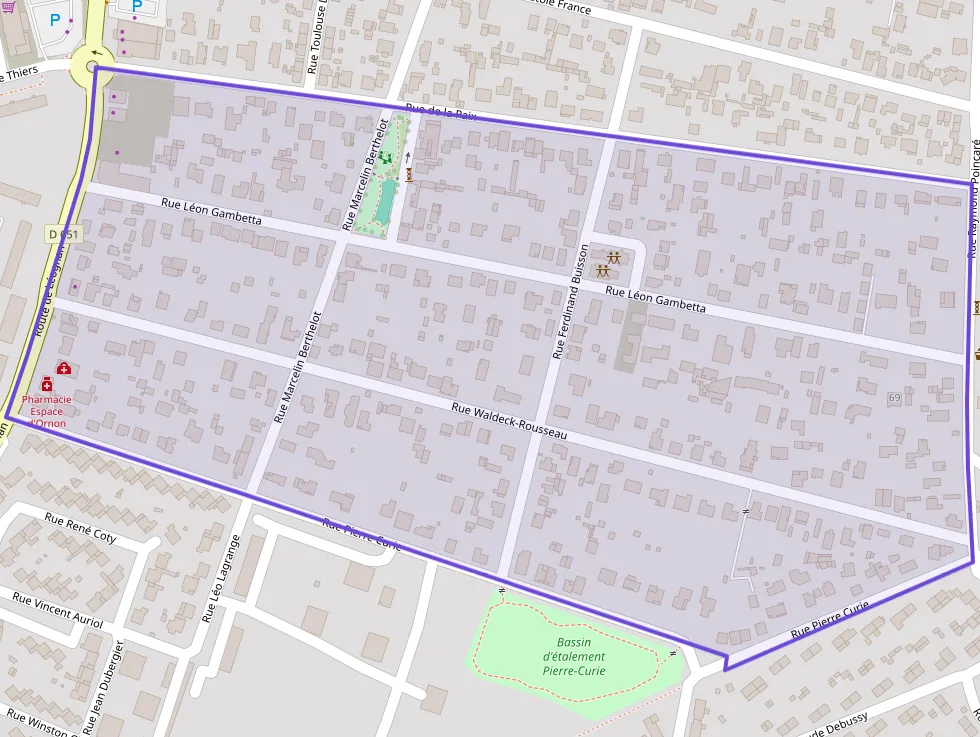 Appartement 61 m² trois pièces à vendre à Villenave-d`Ornon