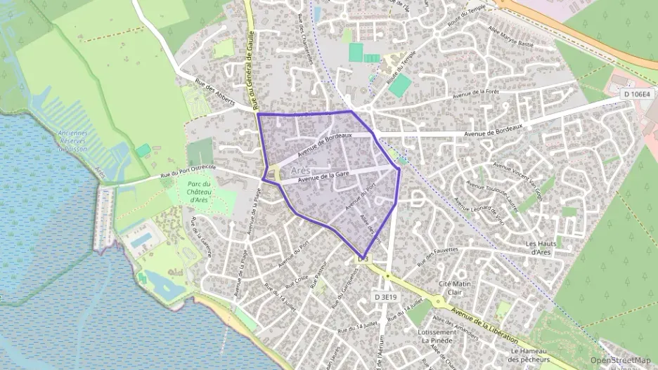 Appartement 54 m² trois pièces à vendre à Arès