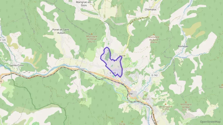 Appartement 108 m² quatre pièces à vendre à Die