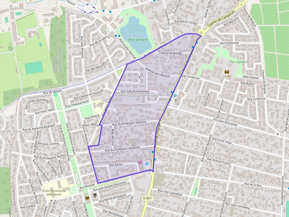 Appartement 44 m² deux pieces à vendre à Villenave-d`Ornon