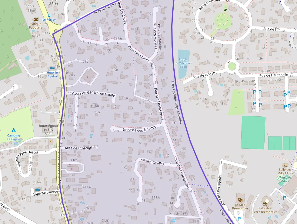 Appartement 81 m² trois pièces à vendre à Arès