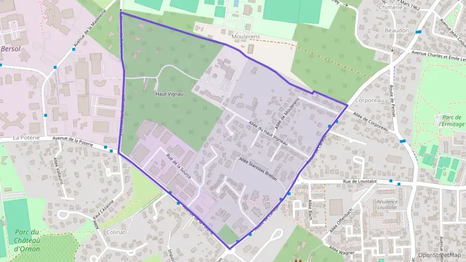 Appartement 62 m² trois pièces à vendre à Gradignan