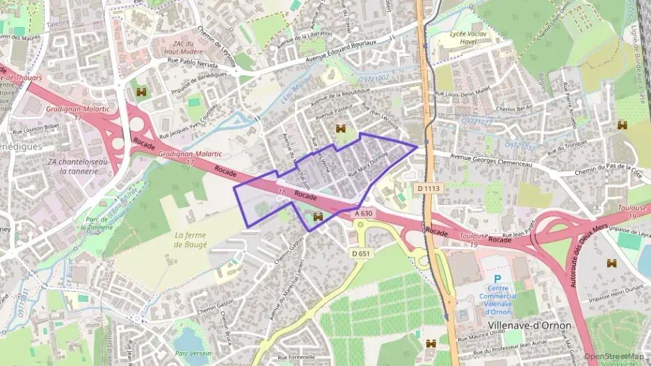 Appartement 64 m² quatre pièces à vendre à Villenave-d`Ornon