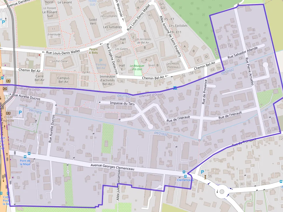 Appartement 61 m² trois pièces à vendre à Villenave-d`Ornon