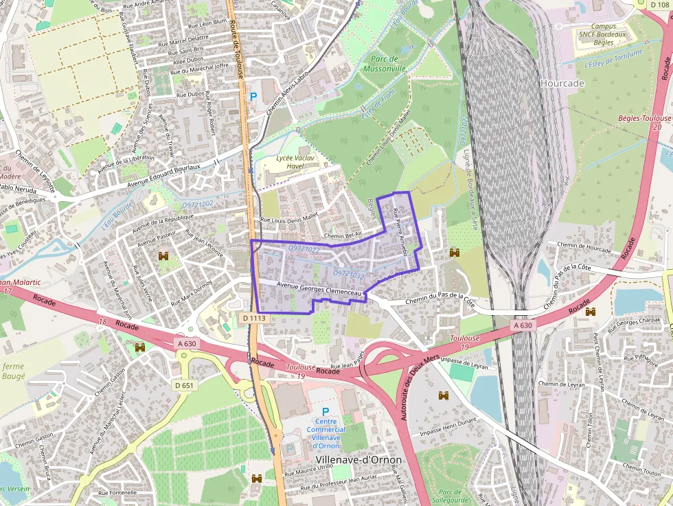 Appartement 61 m² trois pièces à vendre à Villenave-d`Ornon