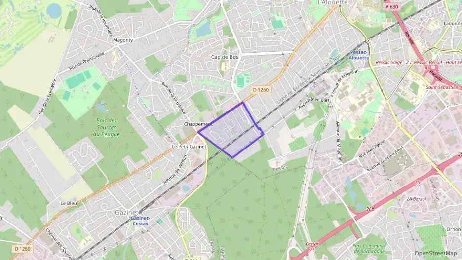 Appartement 80 m² quatre pièces à vendre à Pessac