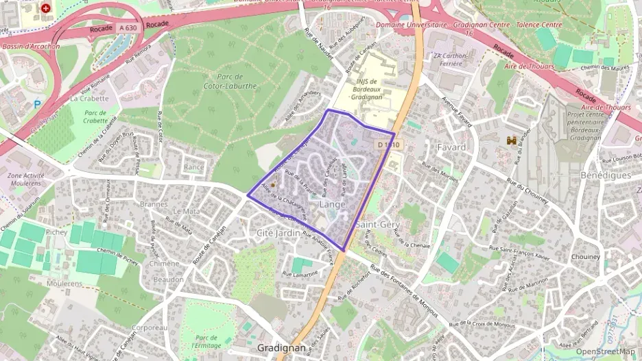 Appartement 79 m² trois pièces à vendre à Gradignan