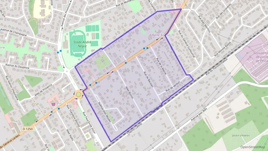 Appartement 72 m² trois pièces à vendre à Pessac