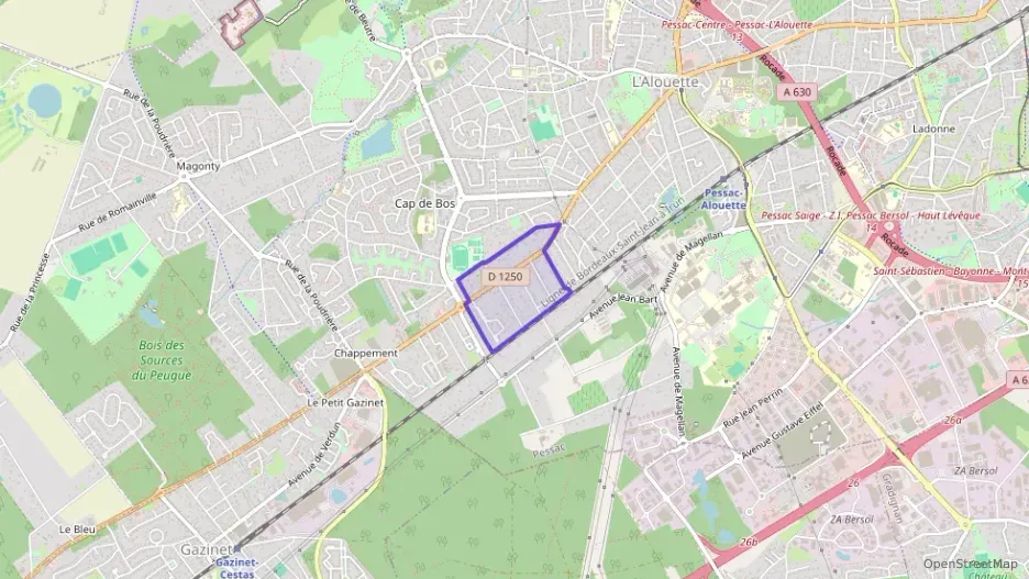 Appartement 72 m² trois pièces à vendre à Pessac