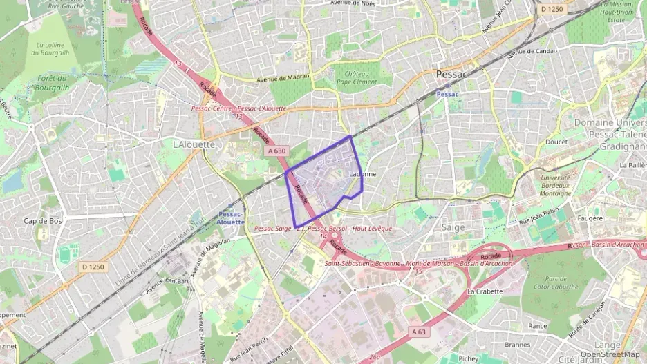 Appartement 66 m² trois pièces à vendre à Pessac
