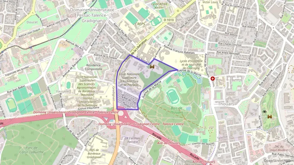 Appartement 20 m² une piece à vendre à Talence