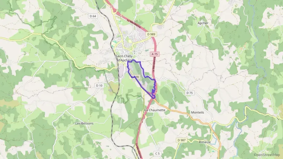 Appartement 94 m² quatre pièces à vendre à Saint-Chély-d`Apcher