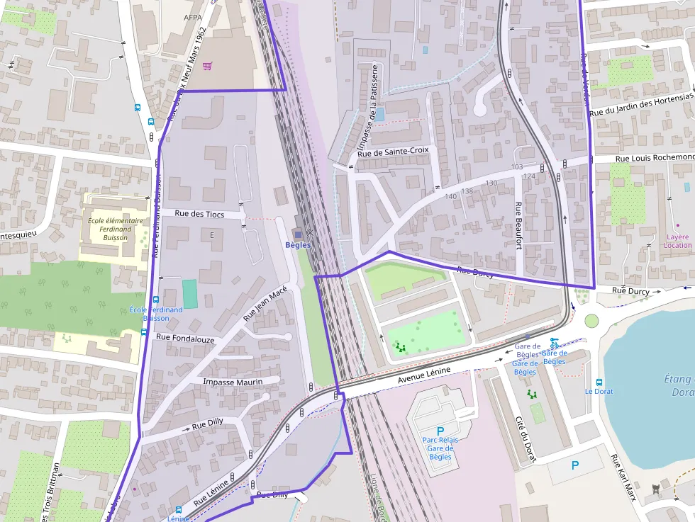 Appartement 74 m² quatre pièces à vendre à Bègles