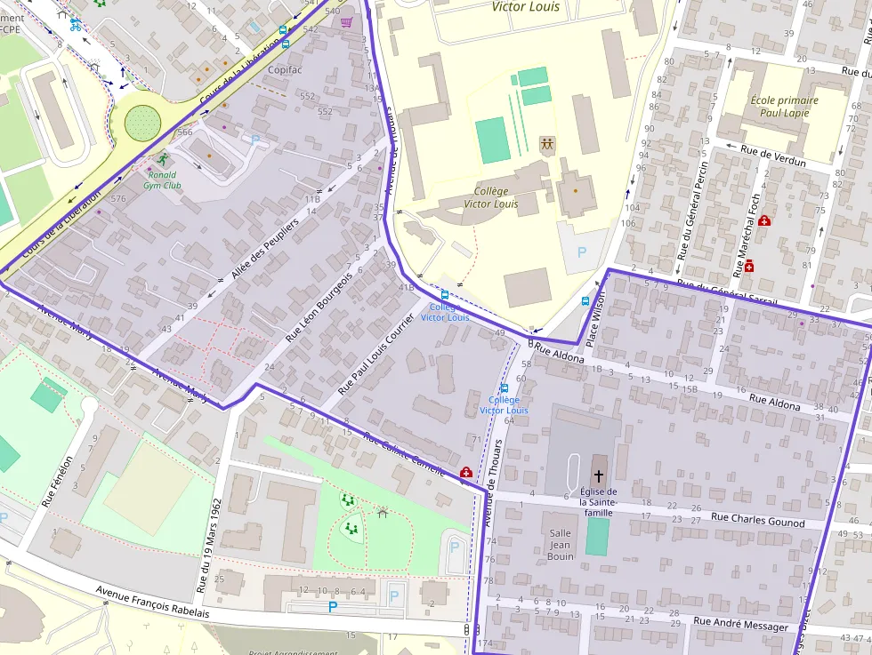 Appartement 70 m² trois pièces à vendre à Talence