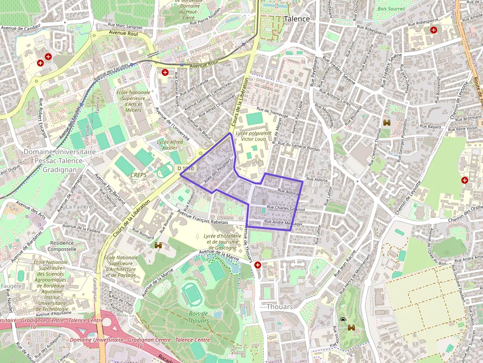 Appartement 70 m² trois pièces à vendre à Talence