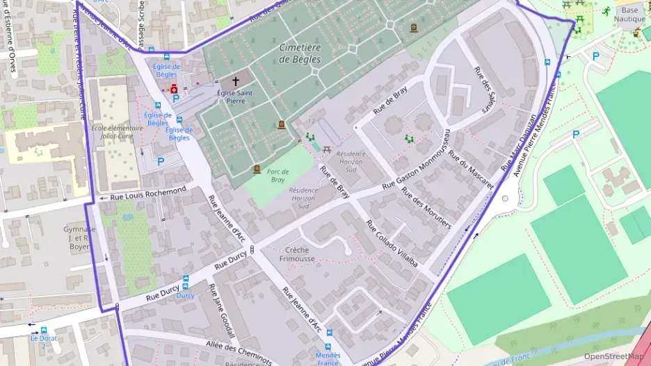 Appartement 58 m² trois pièces à vendre à Bègles