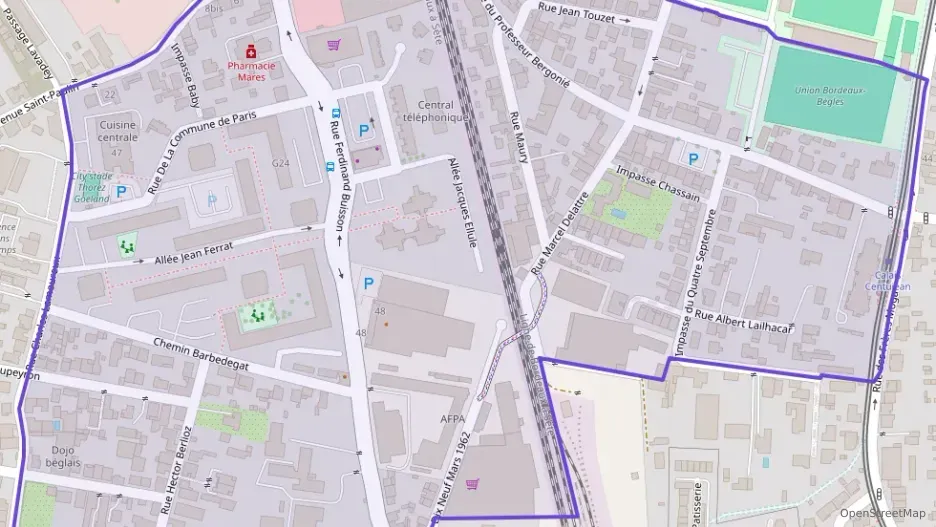 Appartement 58 m² deux pieces à vendre à Bègles