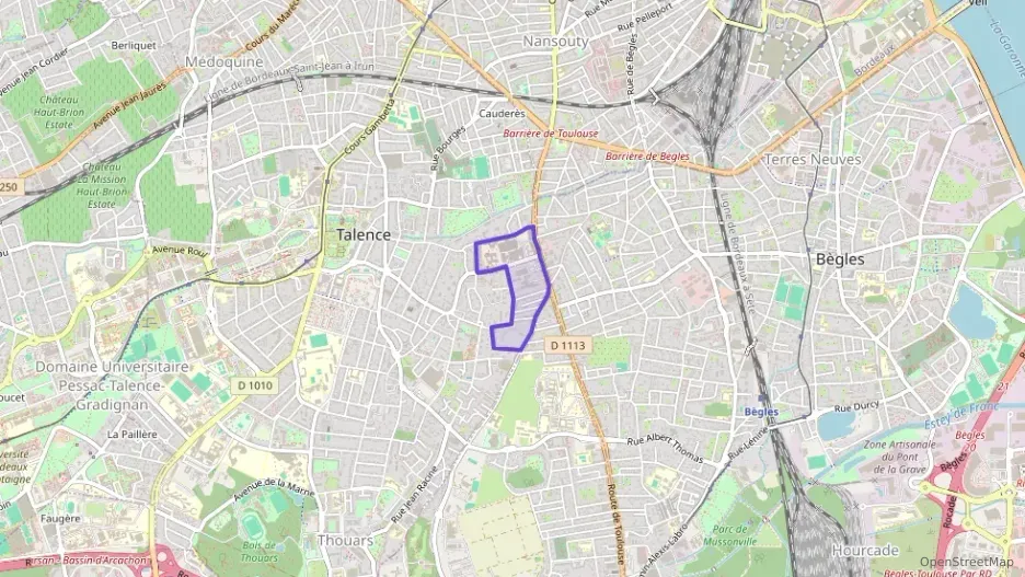Appartement 43 m² deux pieces à vendre à Talence