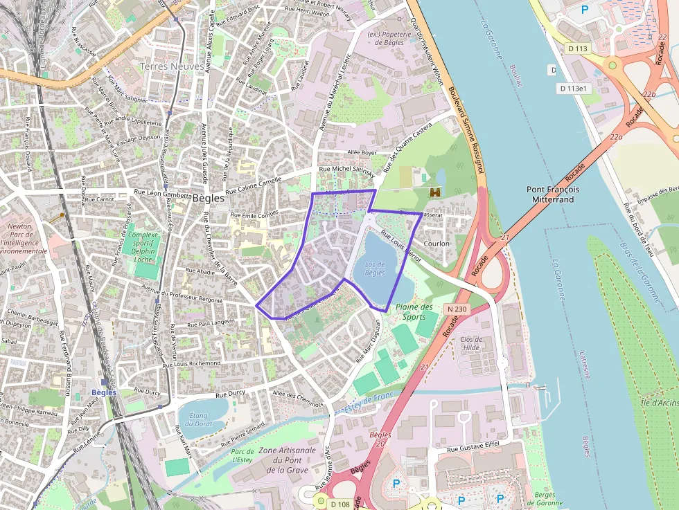 Appartement 84 m² quatre pièces à vendre à Bègles