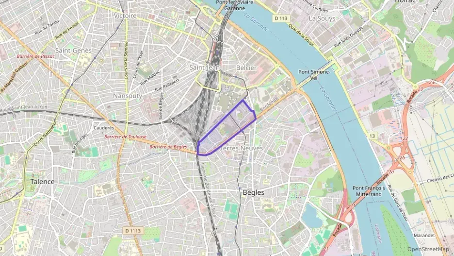 Appartement 55 m² deux pieces à vendre à Bordeaux