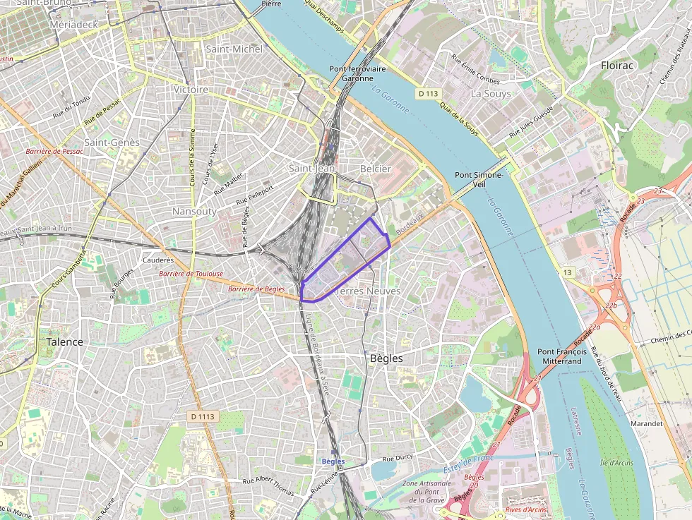 Appartement 67 m² quatre pièces à vendre à Bordeaux