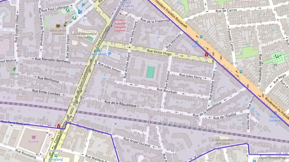 Appartement 51 m² deux pieces à vendre à Talence