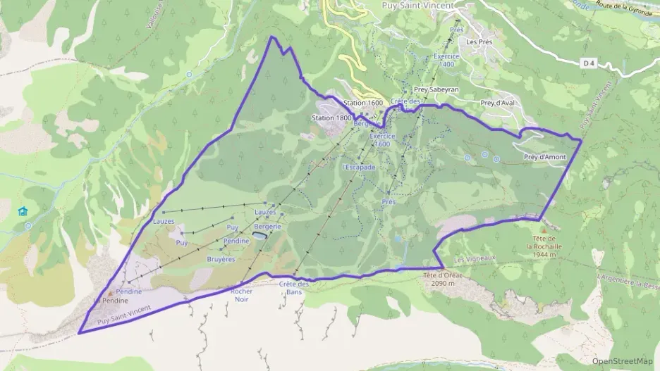 Appartement 21 m² trois pièces à vendre à Puy-Saint-Vincent Appartement 21 m² trois pièces à vendre à Puy-Saint-Vincent