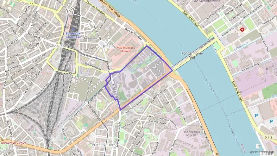 Appartement 103 m² cinq pièces à vendre à Bordeaux