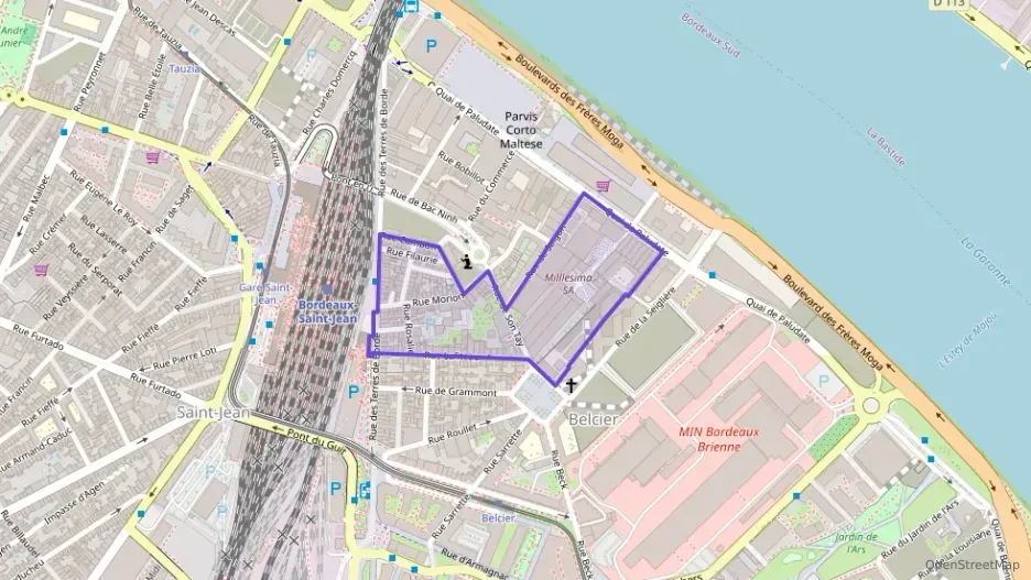 Appartement 45 m² une piece à vendre à Bordeaux Appartement 45 m² une piece à vendre à Bordeaux