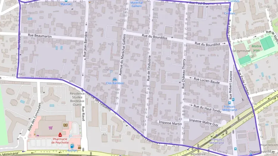 Appartement 42 m² deux pieces à vendre à Mérignac