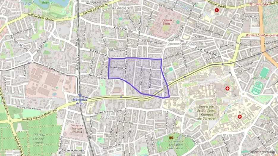 Appartement 42 m² deux pieces à vendre à Mérignac