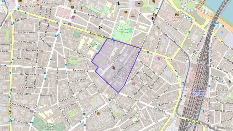 Appartement 55 m² trois pièces à vendre à Bordeaux