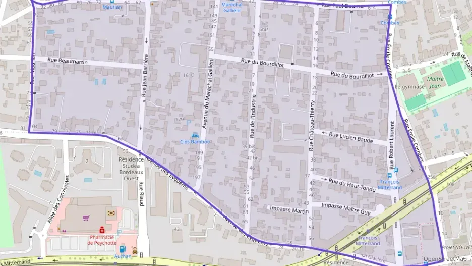 Appartement 50 m² deux pieces à vendre à Mérignac