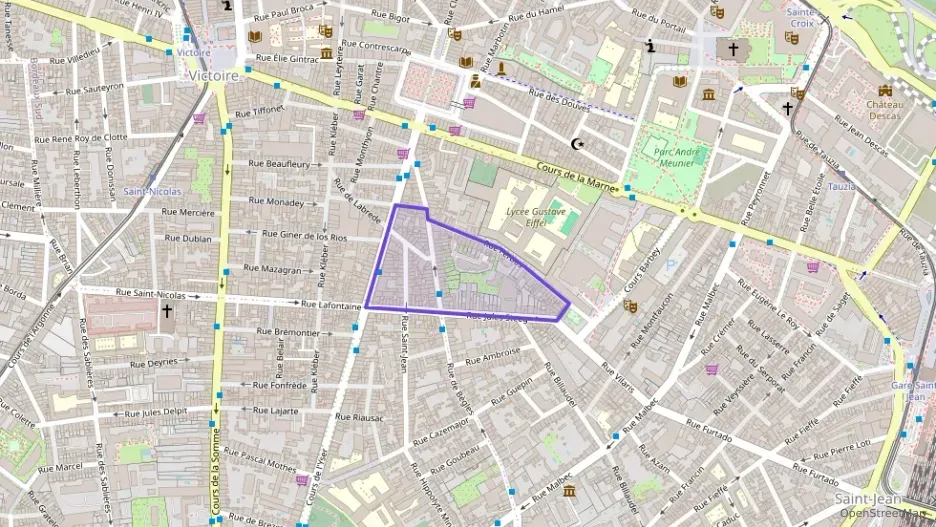 Appartement 65 m² deux pieces à vendre à Bordeaux