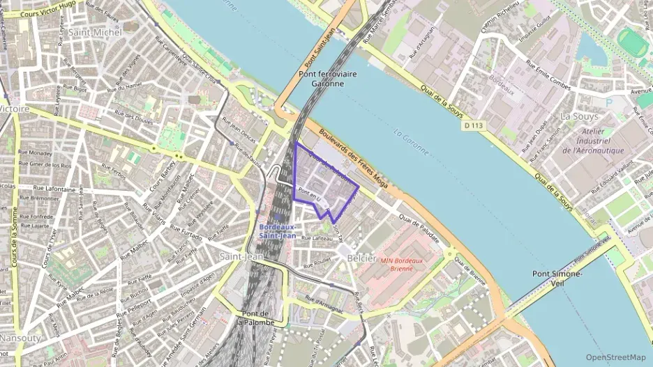 Appartement 46 m² deux pieces à vendre à Bordeaux